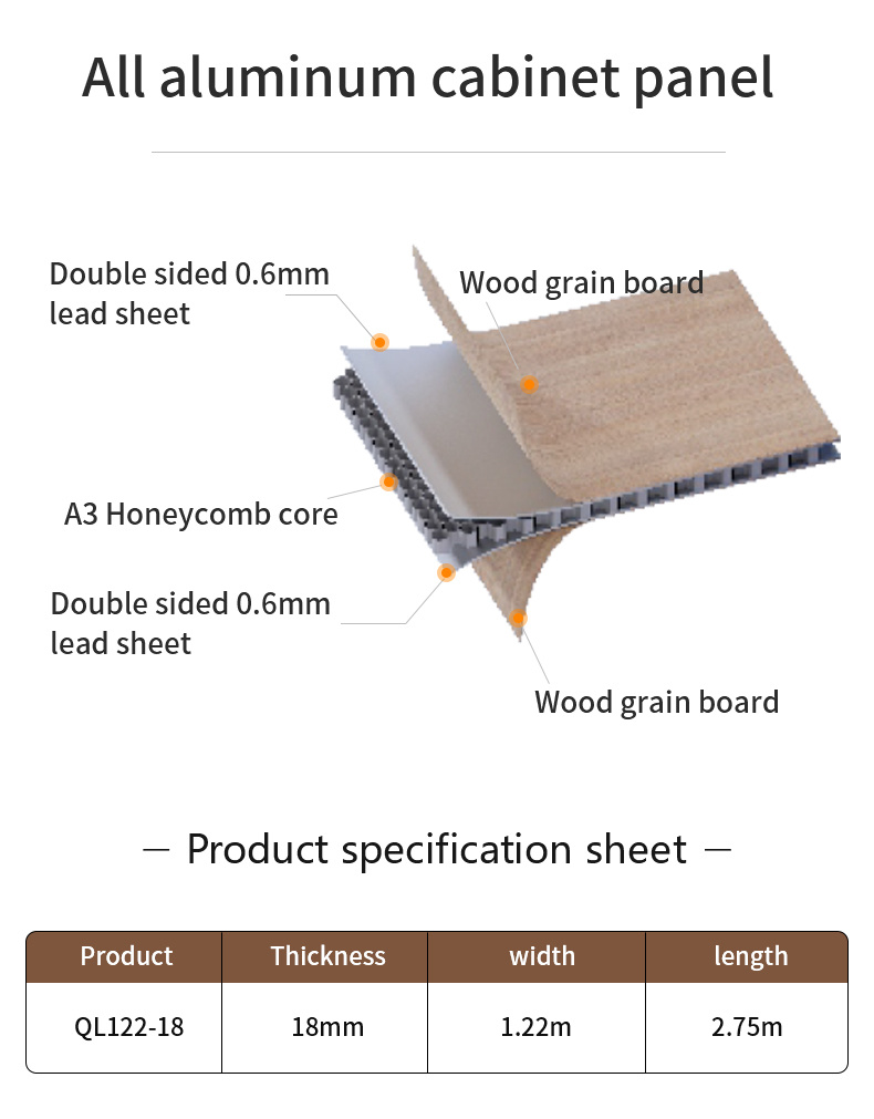 All-Aluminum Honeycomb Luxury Cabinet Body